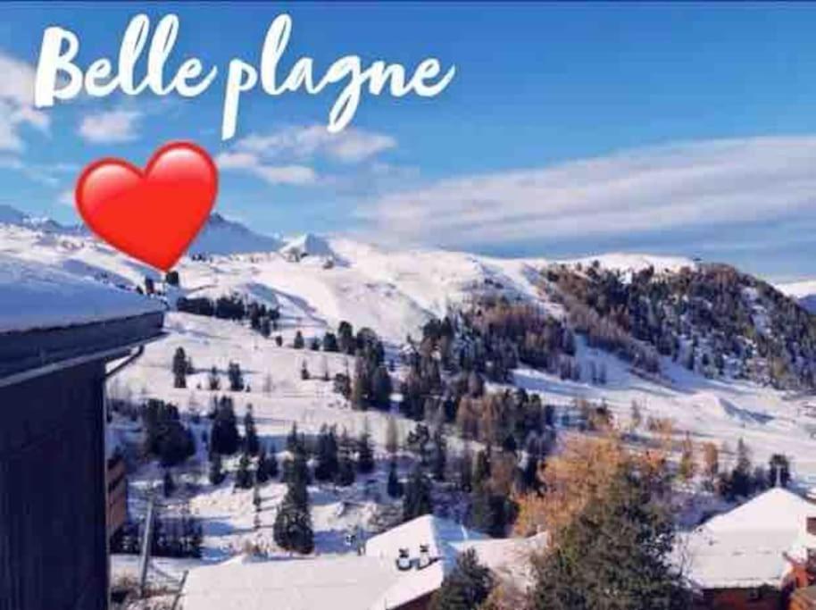 Appartement Belle Plagne Et Parking La Plagne Eksteriør bilde