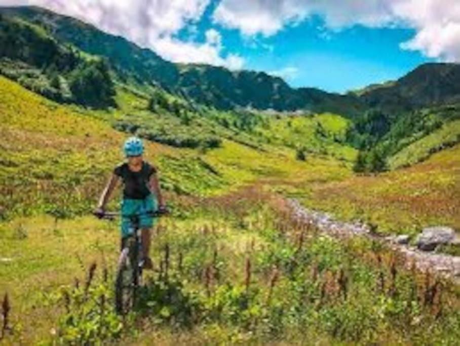 Appartement Belle Plagne Et Parking La Plagne Eksteriør bilde